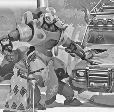 Overwatch: Герой Нумбани Overwatch: Герой Нумбани
