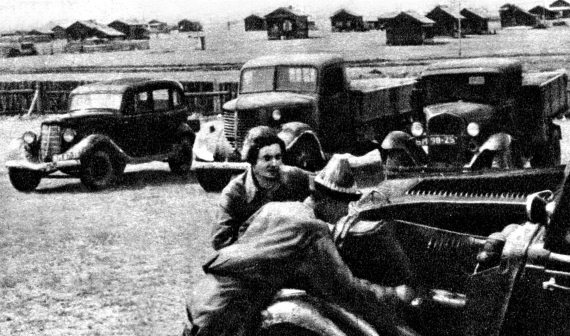 Автонашествие на СССР. Трофейные и лендлизовские автомобили Автонашествие на СССР. Трофейные и лендлизовские автомобили