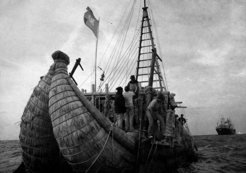 С Хейердалом через Атлантику. О силе духа в диких условиях С Хейердалом через Атлантику. О силе духа в диких условиях