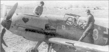 Асы Люфтваффе пилоты Bf 109 на Средиземноморье