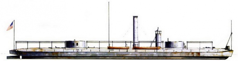 Мониторы северян, 1861–1865 Мониторы северян, 1861–1865