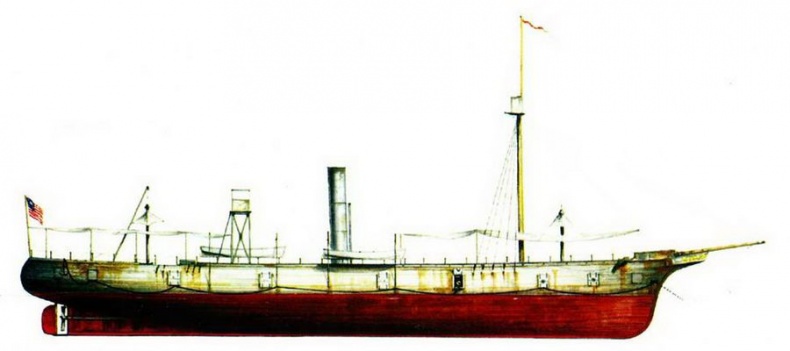 Мониторы северян, 1861–1865 Мониторы северян, 1861–1865