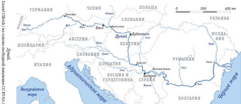 Дунай. Река империй Дунай. Река империй