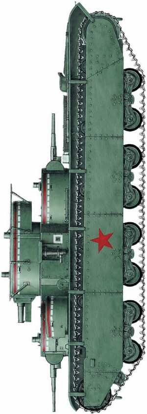 Советский тяжелый танк Т-35. "Сталинский монстр" Советский тяжелый танк Т-35. "Сталинский монстр"