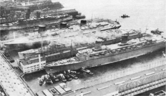 Лайнеры на войне 1936-1968 гг. постройки Лайнеры на войне 1936-1968 гг. постройки