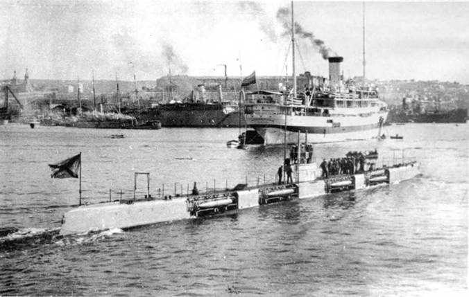 Подводные лодки типа “Барс” (1913-1942) Подводные лодки типа “Барс” (1913-1942)