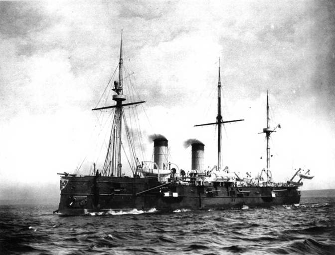 Полуброненосные фрегаты типа “Дмитрий Донской”. 1881-1905 гг.