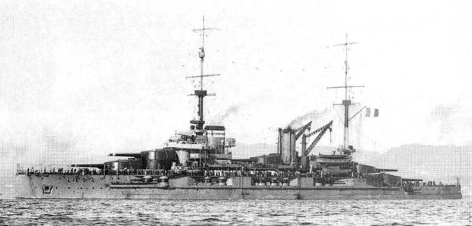Линейные корабли типа “Бретань” (1912-1953) Линейные корабли типа “Бретань” (1912-1953)