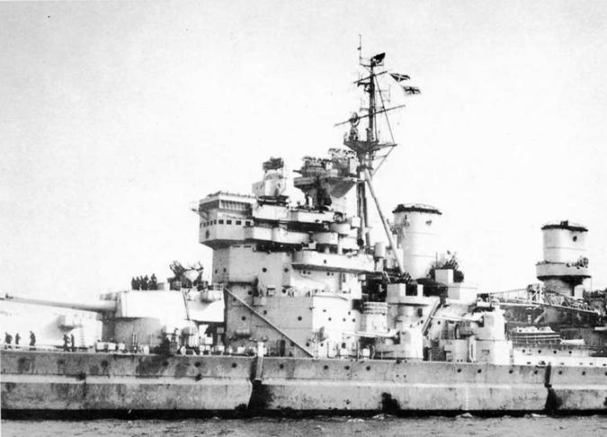 Линейные корабли типа “Кинг Джордж V”. 1937-1958 гг. Линейные корабли типа “Кинг Джордж V”. 1937-1958 гг.