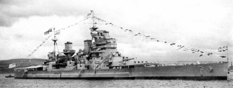 Линейные корабли типа “Кинг Джордж V”. 1937-1958 гг. Линейные корабли типа “Кинг Джордж V”. 1937-1958 гг.