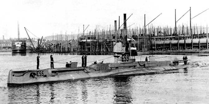 Английские подводные лодки типа “Е” в первой мировой войне. 1914-1918 гг. Английские подводные лодки типа “Е” в первой мировой войне. 1914-1918 гг.