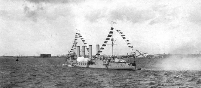 Броненосные крейсера типа “Адмирал Макаров”. 1906-1925 гг. Броненосные крейсера типа “Адмирал Макаров”. 1906-1925 гг.