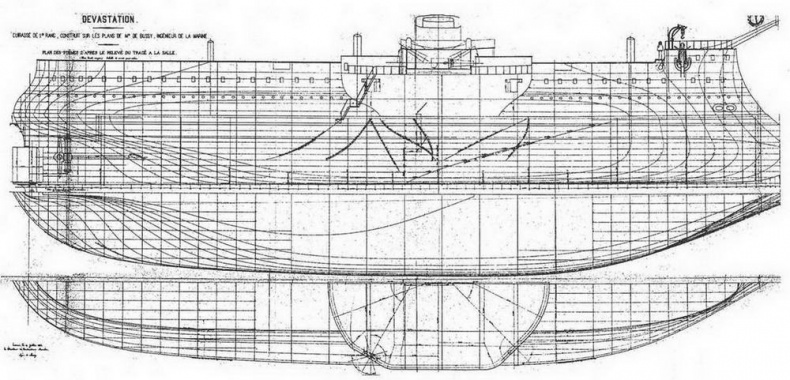 Броненосцы типа “Редутабль" (1871-1921)