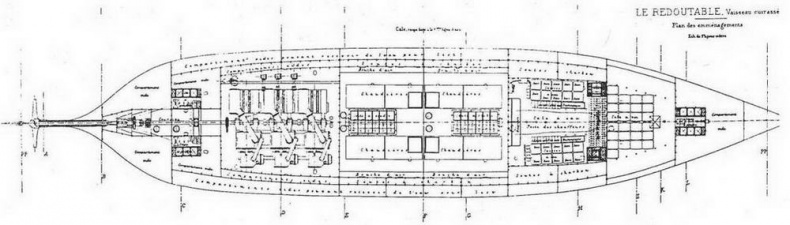 Броненосцы типа “Редутабль" (1871-1921)
