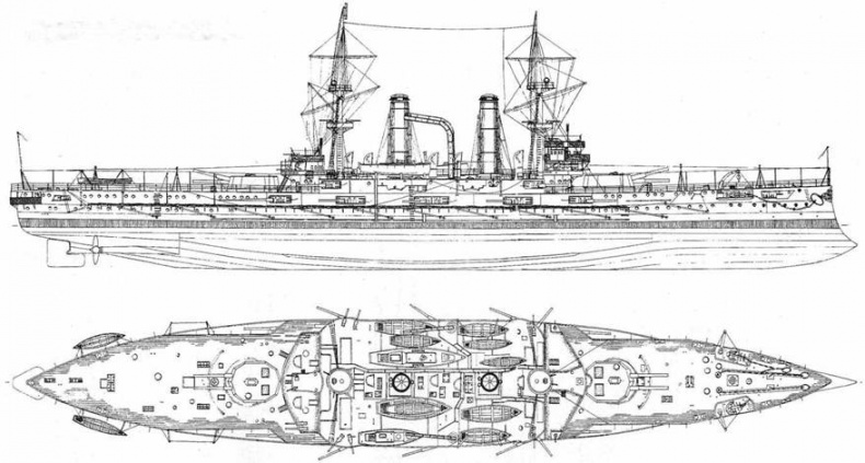 Броненосцы типов “Центурион”, “Ринаун” и “Трайомф”. 1890-1920 гг. Броненосцы типов “Центурион”, “Ринаун” и “Трайомф”. 1890-1920 гг.