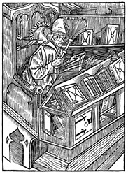 Книга на книжной полке Книга на книжной полке